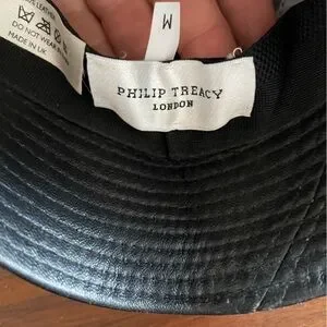 Phillip Treacy | Accessories | Black Leather Phillip Treacy  display picture 2